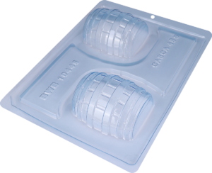 Forma de Chocolate Especial 3 Partes - Barril - BWB10446